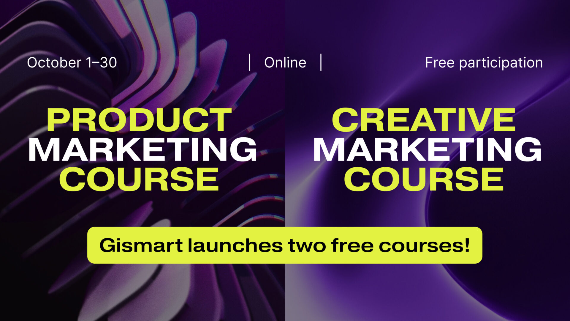 Gismart launches two courses in Product & Creative Marketing